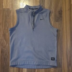 Nike Gray Golf Vest L